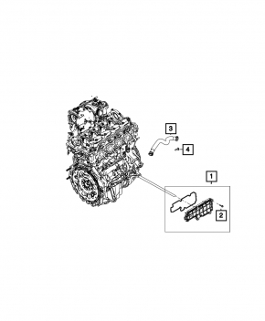 Маслоотделитель Jeep Compass 23-26 2.0T