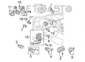 COMPUTER ASSY, HEADLAMP LEVELING Lexus RX400h 06-08