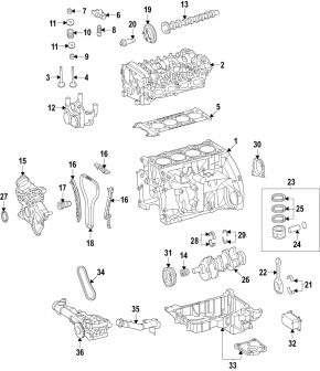 Масляный насос ДВС Mercedes GLC 300 20-22
