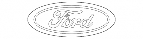 Эмблема значок крышки багажника Ford Focus mk3 11-18 4d