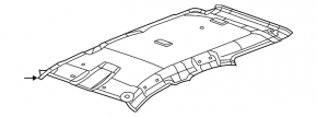 Обшивка потолка GMC Terrain 10-15 без люка