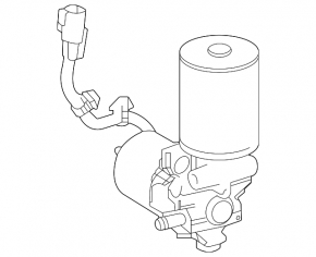 Гальмівний підсилювач brake booster Toyota Sienna 21-26