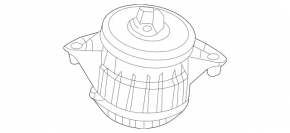 Подушка двигуна ліва Mercedes GLE 580 20-26 4.0