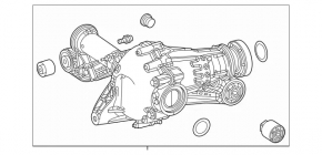 Редуктори передні Mercedes X167 GLS 450 20-26 3.69