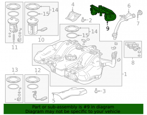 Кронштейн клапана абсорбера Honda Insight 19-22