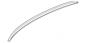 Рейлинг продольный правый BMW X6 E71 08-14 чеурный
