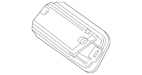 Воздухоприемник печки BMW 7 G11 G12 16-22