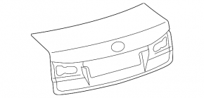 Крышка багажника Lexus IS250 IS350 11-13