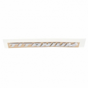 Эмблема надпись TITANIUM крышки багажника Ford Fusion mk5 19-20