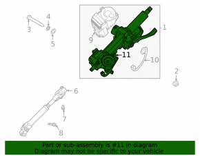 Рулевая колонка Kia K5 21-24 1.6T, под start-stop