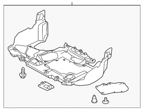 Захист двигуна Subaru Forester 09-13