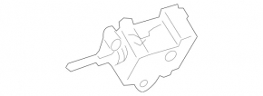 Мотор лючка бензобака Mercedes W164 ML