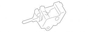 Мотор лючка бензобака Mercedes W164 ML
