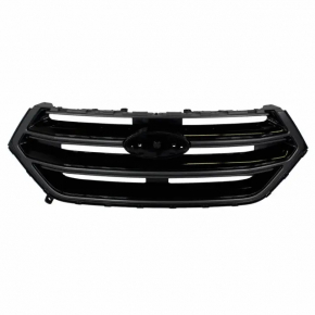 Решітка радіатора grill Ford Edge 16-18 sport, чорна, без камери