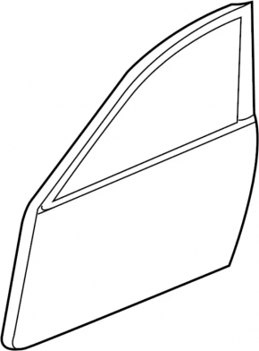 Дверь голая передняя правая Infiniti FX35 FX45 03-05