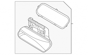 Ручка двери внешняя задняя правая Volkswagen ID.4 21-22