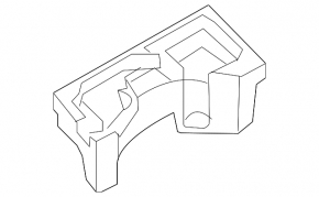 Пенопласт под инструмент VW CC 08-17