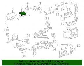 Накладка торпеды airbag пасажира Lexus GX470 03-09