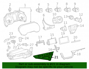 Управление климат-контролем Toyota Camry v70 18-24 auto