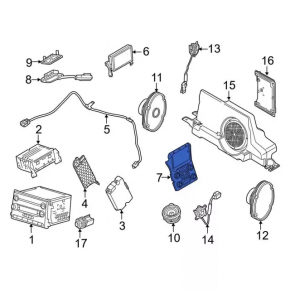SOUND SYSTEM COMMUNICATION Lincoln MKZ 13-20