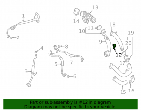 Map Sensor Mercedes C-class W205 19-21