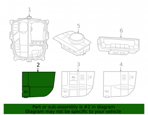 Кнопка контроль спуска BMW X5 G05 19-26