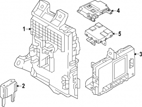 Body Control Module BCM Hyundai Ioniq 5 22-26