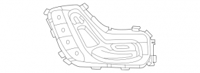 Управление сидением с памятью переднее правое Mercedes W167 GLE 350 450 20-26 хром