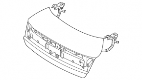 Кришка багажника Hyundai Sonata 20-23