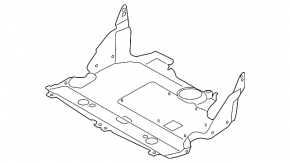 Захист двигуна Subaru Outback 20-23 2.5