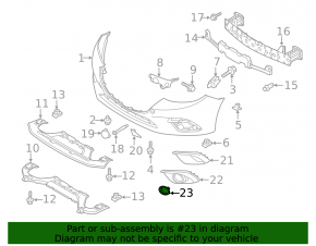 Обрамление птф правое Mazda 3 14-16 BM кольцо дорест