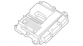 Блок ECU компьютер двигателя Ford Explorer 20-24 3.0T