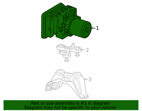 ABS АБС Mercedes W167 GLE 350 450 20-23