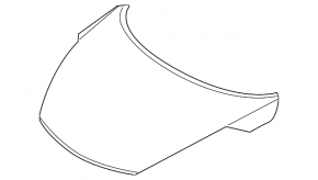 Капот голий Nissan Juke 11-17