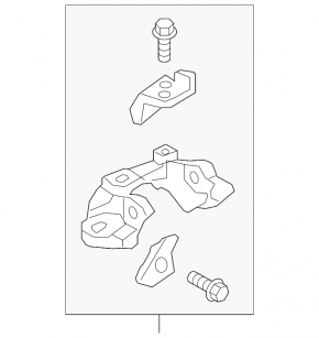 Кронштейн опоры КПП Mazda CX-5 17-24