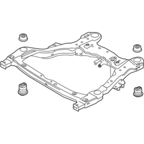 Подрамник передний Ford Explorer 16-19 fwd
