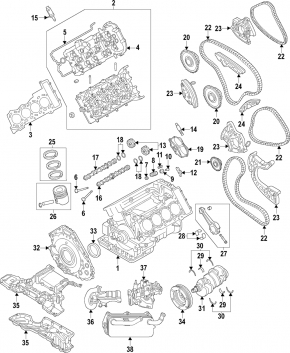 Клапан TFSI Volkswagen Arteon 19-23