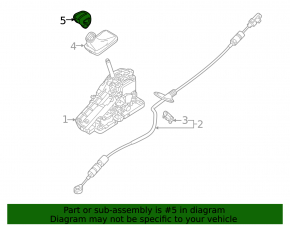 Ручка КПП Volvo XC90 16-22 кожа черн, хром, потерта, надорвана
