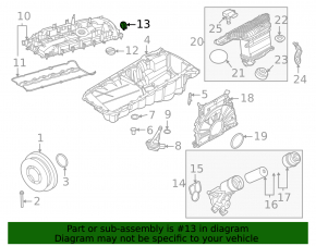 Клапан VVT BMW 7 G11 G12 16-22 B58