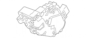 Замок двери задней левой Volvo XC60 10-17