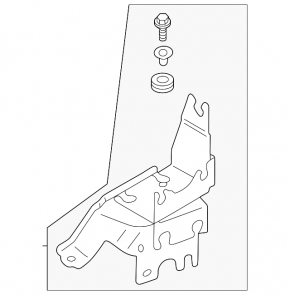 Кронштейн ABS Nissan Rogue 24-26