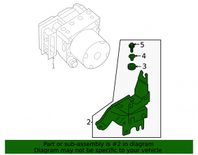 Кронштейн ABS Nissan Rogue 24-26