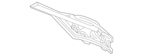 Ізоляція моторного щита верхня Mercedes W167 GLE 350450 20-26