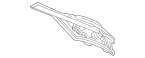 Ізоляція моторного щита верхня Mercedes W167 GLE 350450 20-26