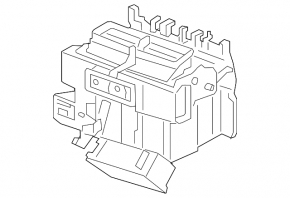 Корпус грубки голий Audi A6 C8 19-25 під 3 zone ac