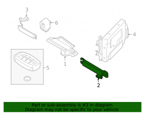 Антенна Keyless Hyundai Santa FE 21-23