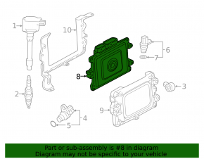 Блок ECU компьютер двигателя Honda CRV 20-22 hybrid