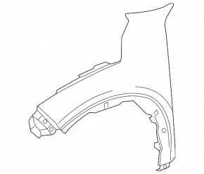 Крило переднє праве Honda HR-V 16-22