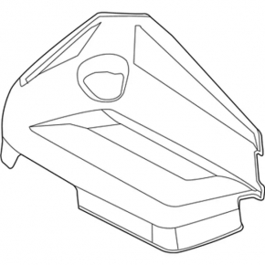 Накладка двигателя Ford Escape MK3 13-16 1.6T