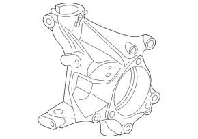 Цапфа передняя правая Volkswagen ID.4 23-26 RWD